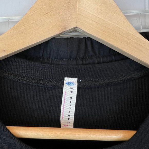 Free People Movement Sunny Set Loungewear Athleisure Matching Comfy Cozy Black - Picture 10 of 11